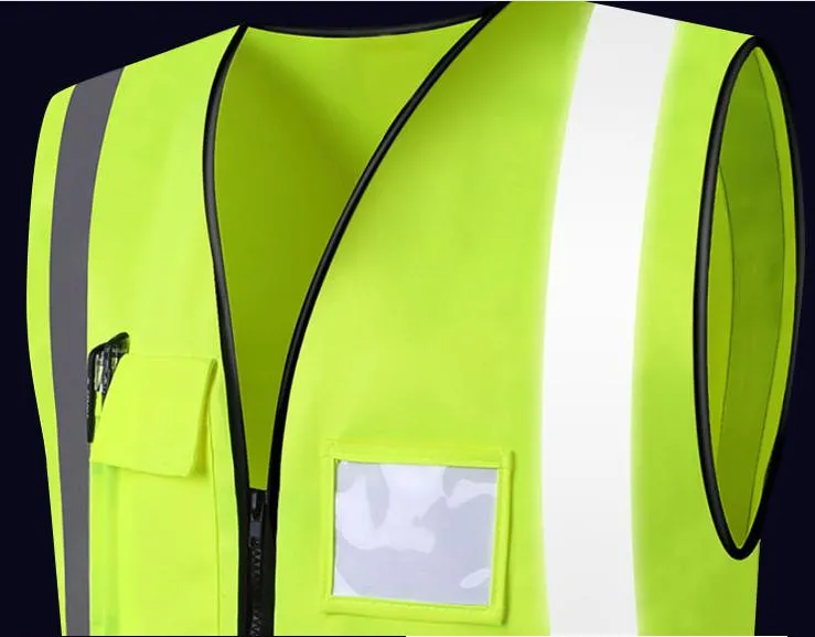 Ropa infantil de alta visibilidad para exteriores, correr de noche, protección, construcción, seguridad reflectante