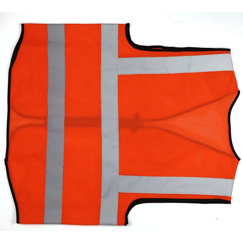 Advertencia de malla de ropa Hearts Dovetail con chaleco reflectante de alta visibilidad y múltiples bolsillos