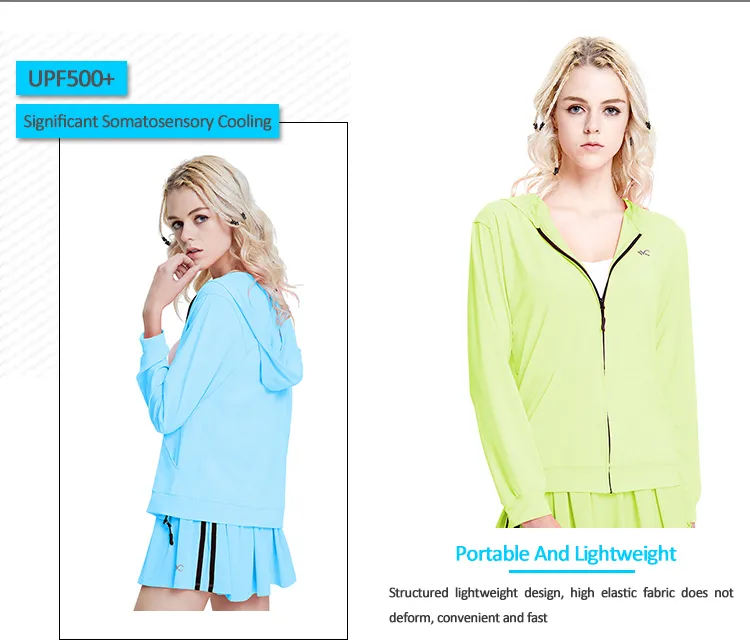 Ropa de Verano para Mujeres, Chaqueta Protectora Solar UV50 Estilosa, Ligera