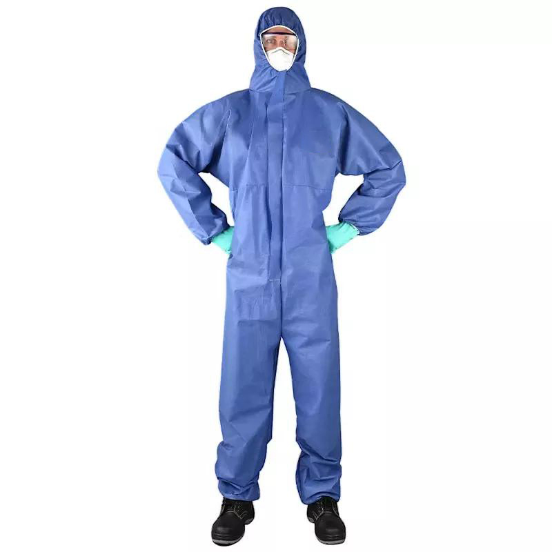 Ropa de protección industrial trajes de aislamiento ropa de protección química para laboratorios químicos