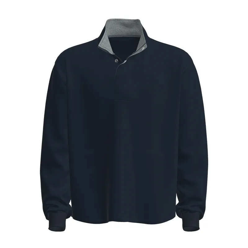 Camisa Polo de Seguridad Reflectante para Hombre de Alta Visibilidad de Manga Larga Ropa de Seguridad Reflectante
