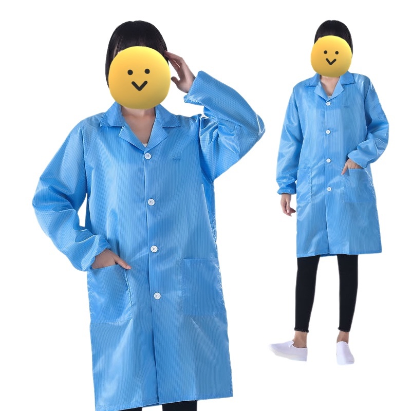 Venta Caliente Abrigo Antiestático Ropa Protectora para Taller Ropa ESD