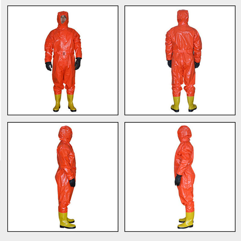 Traje Protector Químico Ligero Resistente a Ácidos y Aceites Ropa de Seguridad