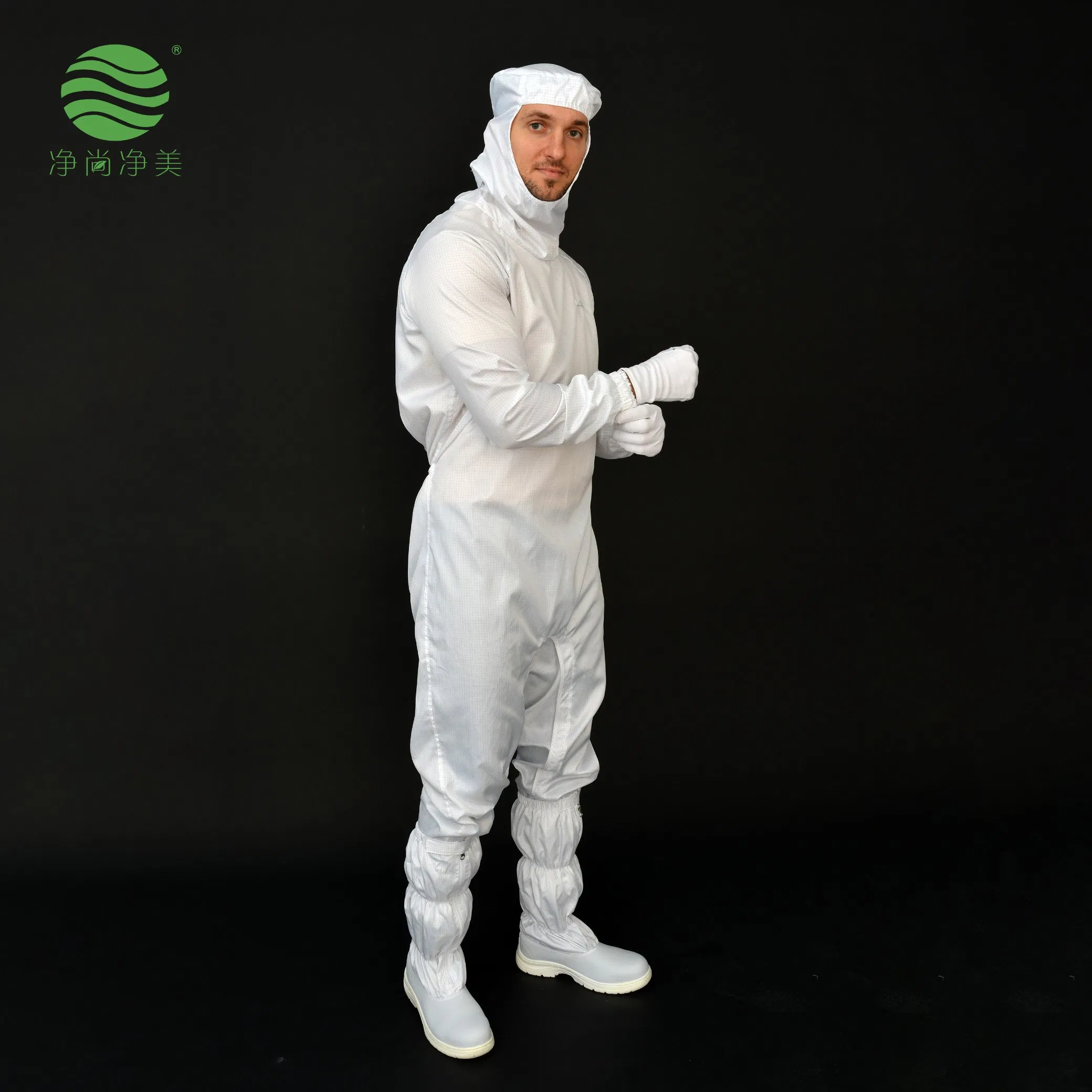 Jsjm1027-1 Ropa de seguridad antiestática ESD de laboratorio libre de polvo