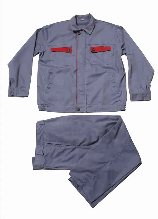 Ropa de trabajo protectora de buena calidad, mono de seguridad azul marino