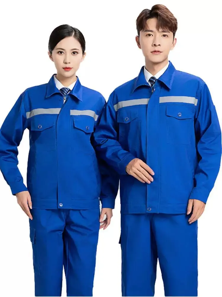 Jyg002 Chaqueta de trabajo protectora antiestática y retardante de llama para exteriores