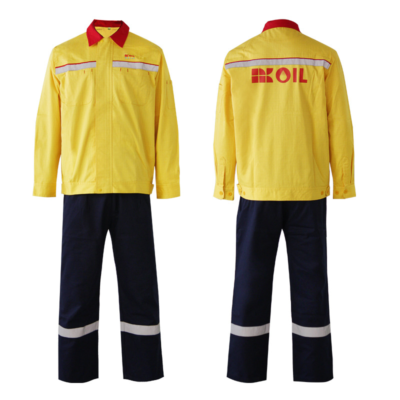 Uniforme de seguridad reflectante de alta visibilidad con tela duradera, ropa de trabajo industrial