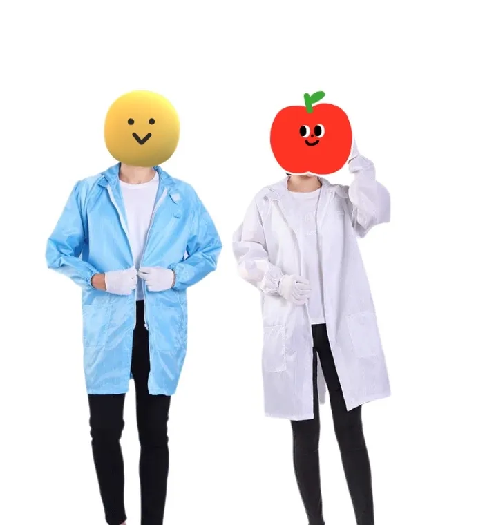 Venta Caliente Abrigo Antiestático Ropa Protectora para Taller Ropa ESD