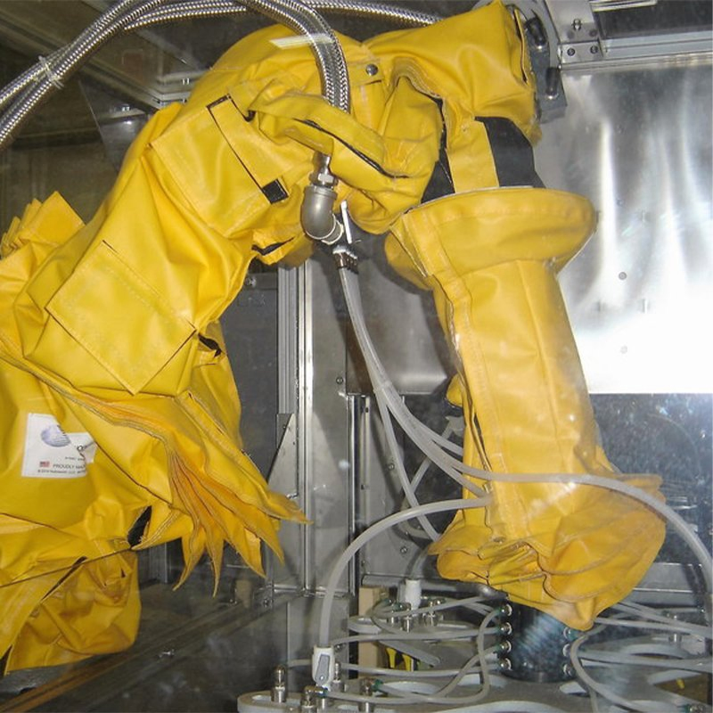 Cubierta de Robot de Molienda Cngbs Traje Protector Personalizado Impermeable Resistente a Ácidos y Álcali Traje Protector de Alta Sellado Ropa Protectora Industrial