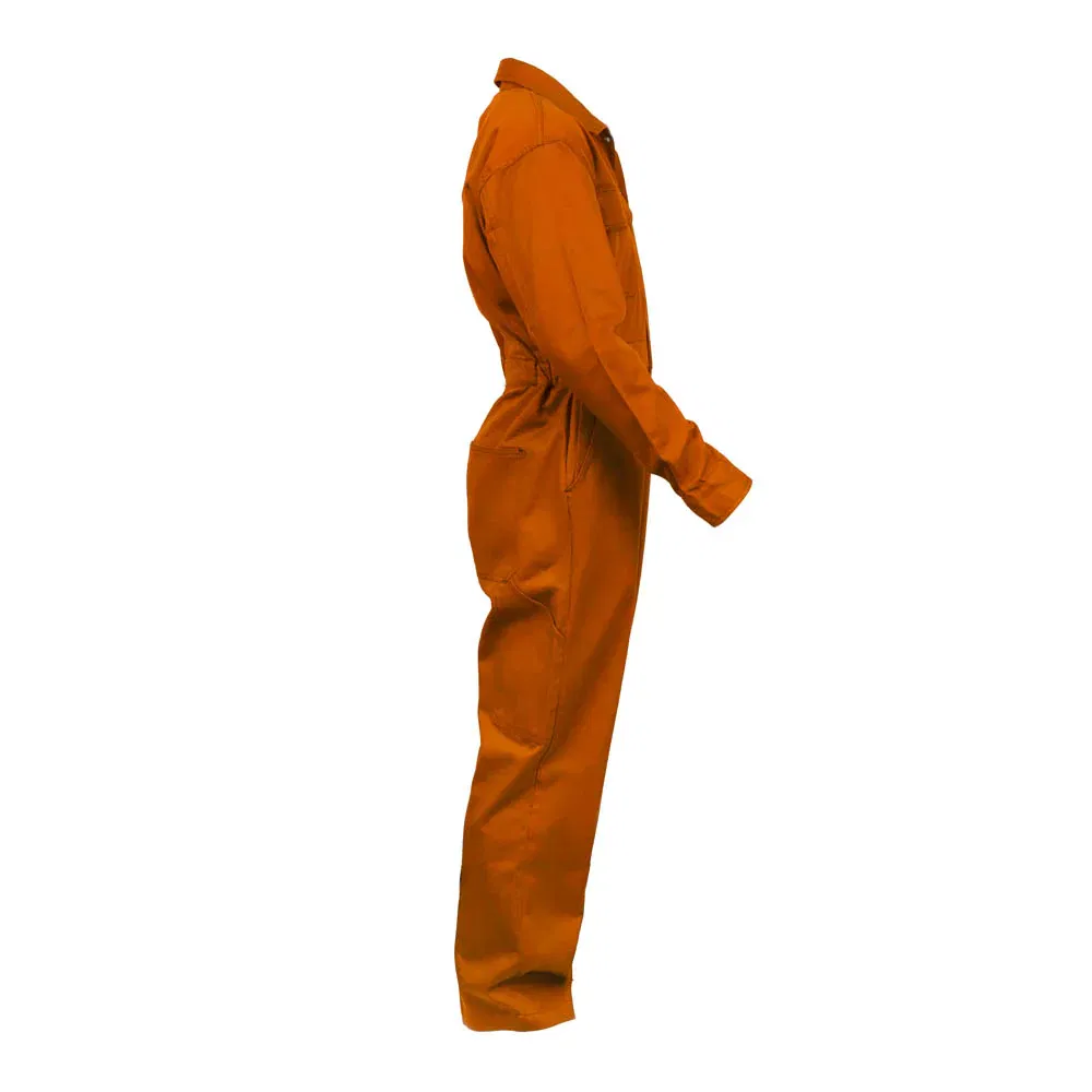 Ropa de trabajo de algodón resistente a las llamas personalizada 100% uniforme de seguridad HRC2 Fr