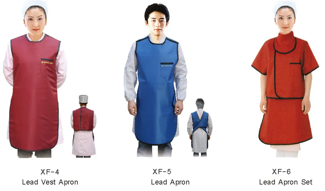 Ropa protectora de plomo para rayos X médicos, ropa protectora contra radiación (serie XF)
