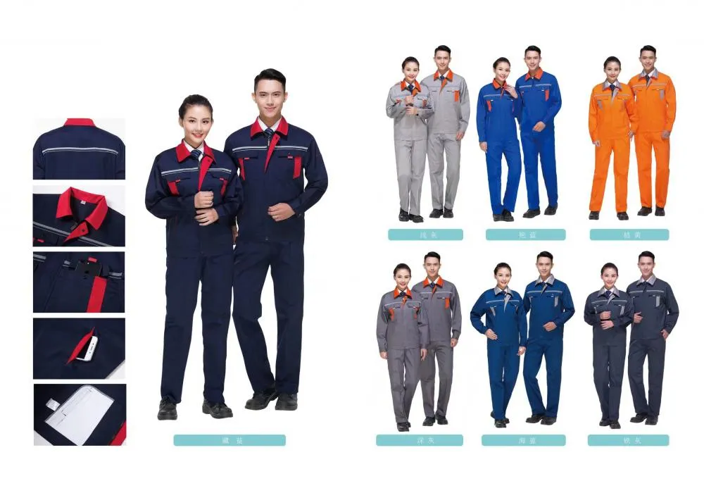 Uniforme de trabajo industrial