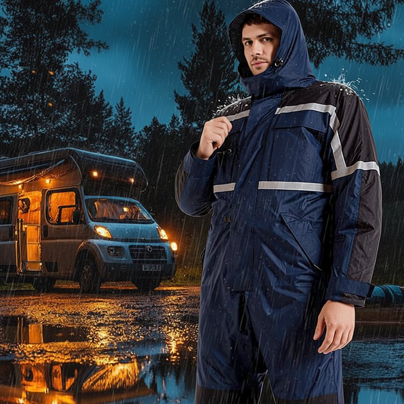 Uniformes protectores impermeables personalizados, overoles reflectantes de seguridad, ropa de trabajo para hombres