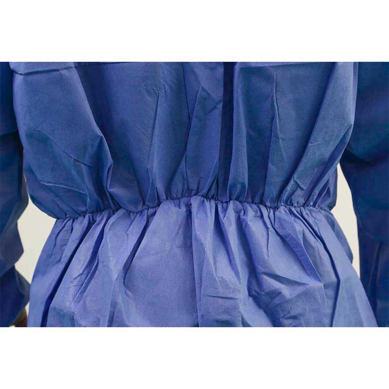 Venta Directa de Proveedores OEM Traje de Seguridad Antiestático Desechable SMS Mono Azul Ropa Protectora