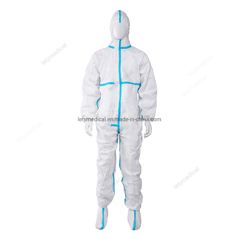 Ropa protectora médica desechable, batas de operación para hospitales, bata de aislamiento médica desechable