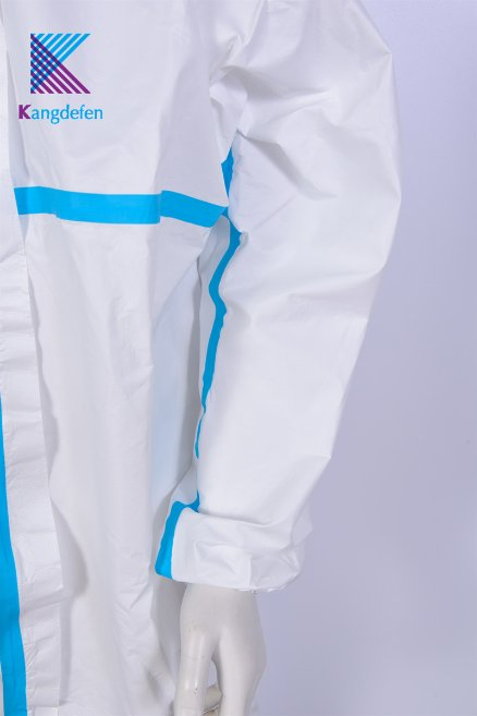 Mono desechable de seguridad impermeable, ropa médica de protección, bata de aislamiento