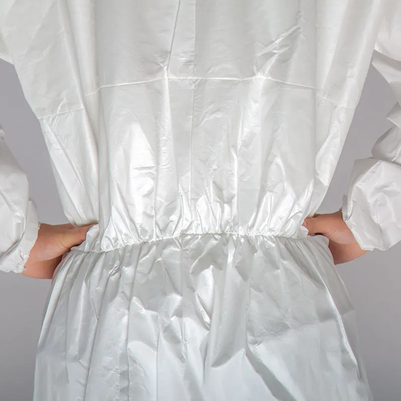 Ropa de Seguridad OEM En14126 Traje de Protección Uniforme de Trabajo Impermeable Ropa Protectora Desechable