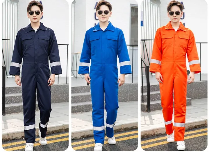 Ropa de trabajo industrial personalizada para la seguridad en el sitio