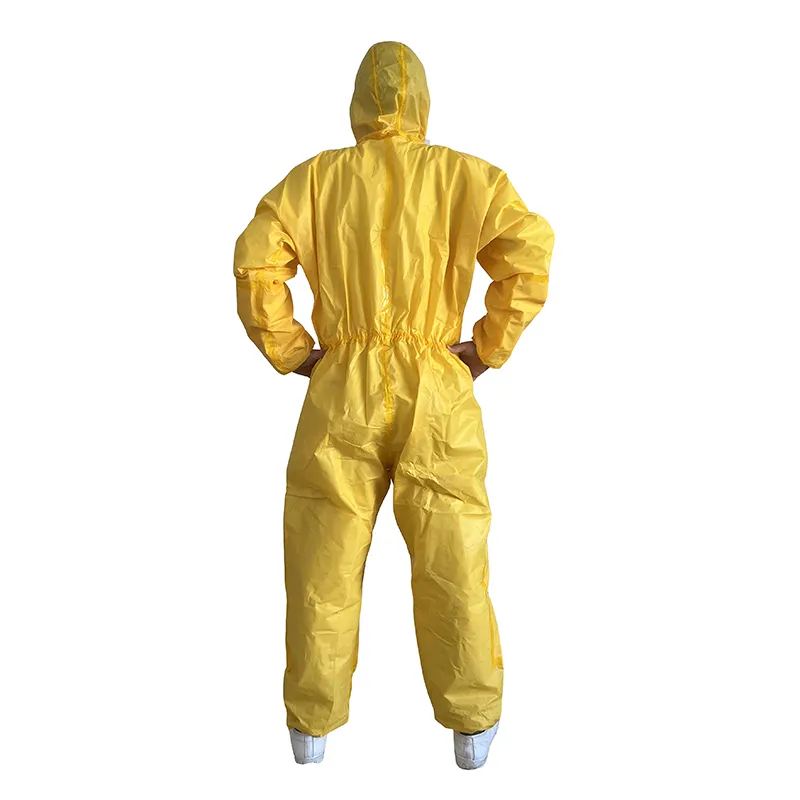 Protección química ropa protectora gruesa 2
