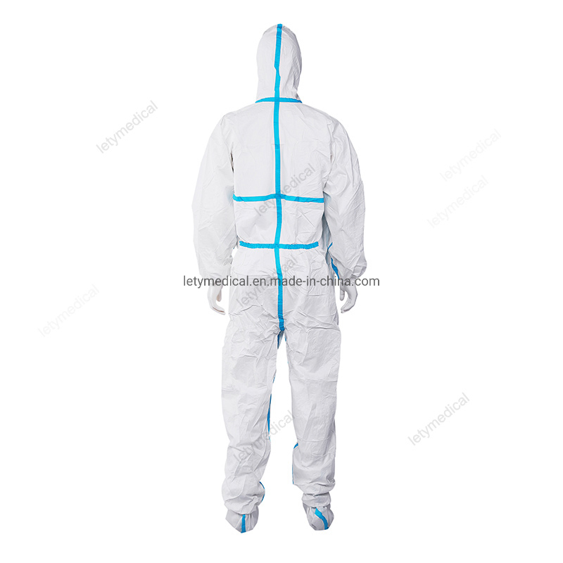 Ropa protectora médica desechable, batas de operación para hospitales, bata de aislamiento médica desechable
