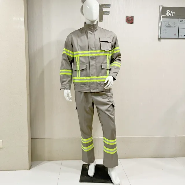 Ropa de trabajo retardante de llama, vestimenta protectora de aramida para la lucha contra incendios forestales