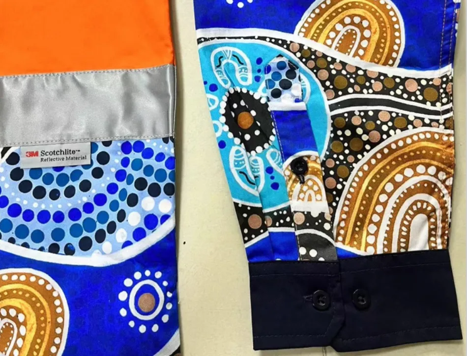 Camisas de alta visibilidad PPE industriales reflectantes para exteriores, ropa de trabajo para petróleo y gas