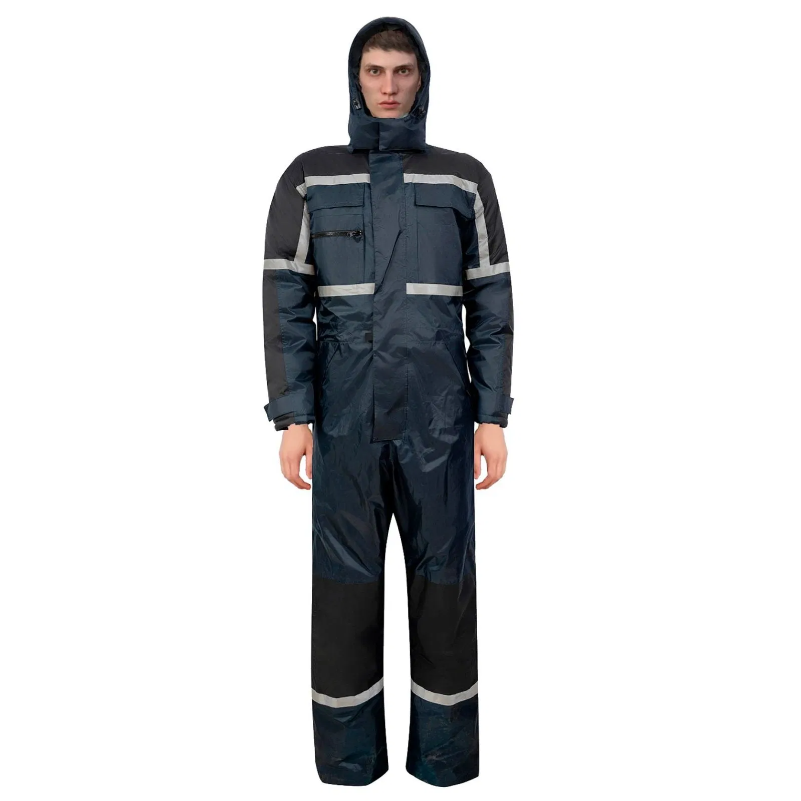 Uniformes protectores impermeables personalizados, overoles reflectantes de seguridad, ropa de trabajo para hombres