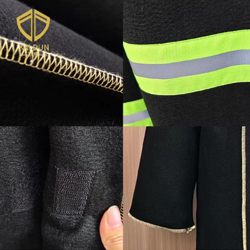 Manta de fibra de carbono activada a prueba de fuego y aislamiento térmico, ropa a prueba de fuego, traje ligero de escape de fuego, ropa ignífuga