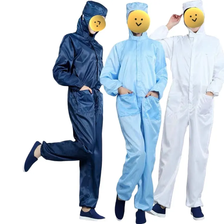 ESD ropa de vestir de laboratorio ropa antiestática ropa protectora