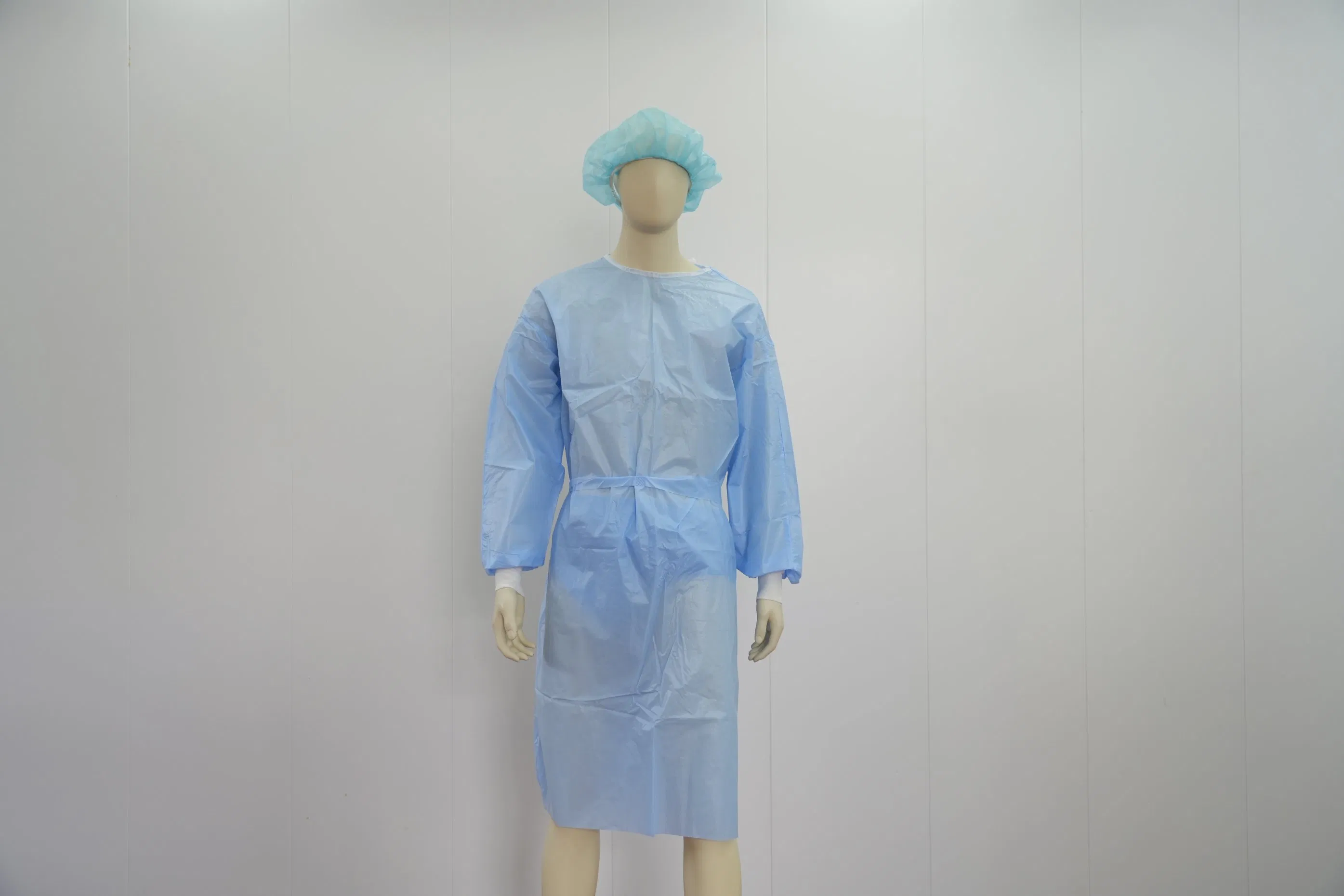 Ropa protectora desechable para profesionales médicos, ropa de aislamiento, ropa de trabajo estándar médica