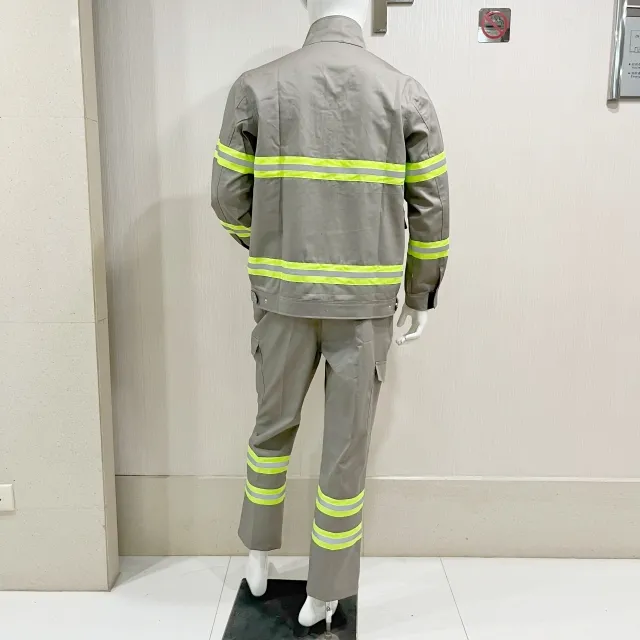Ropa de trabajo retardante de llama, vestimenta protectora de aramida para la lucha contra incendios forestales