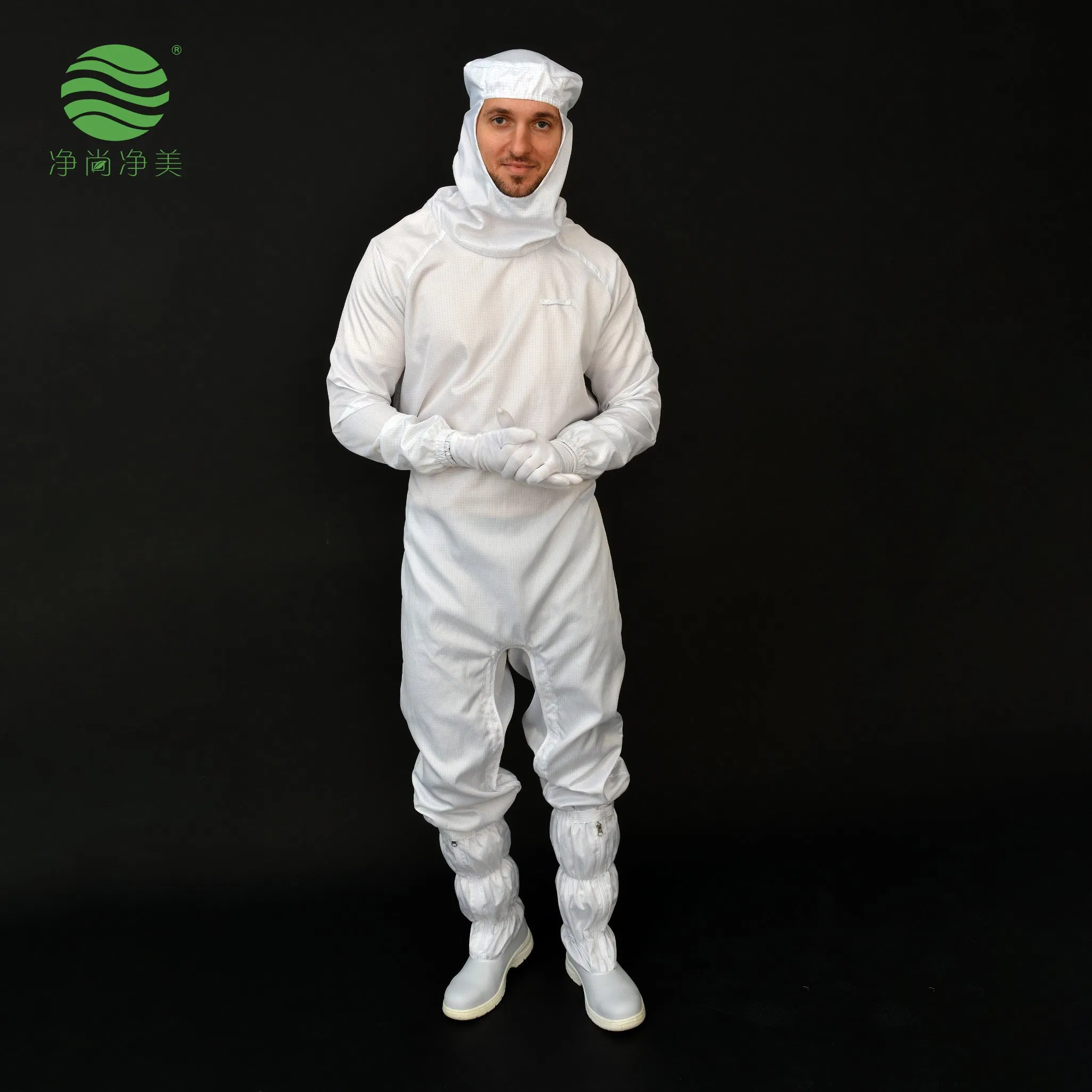 Jsjm1027-1 Ropa de seguridad antiestática ESD de laboratorio libre de polvo