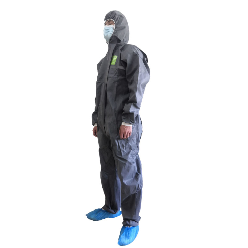 Traje de protección Guardwear OEM, traje de hazmat, kit de EPP, ropa desechable, overoles, vestimenta protectora