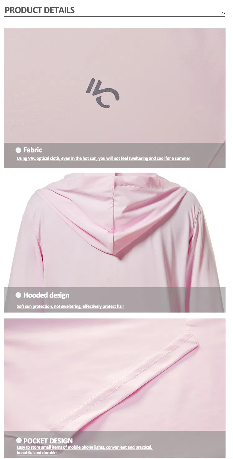Ropa de Verano para Mujeres, Chaqueta Protectora Solar UV50 Estilosa, Ligera