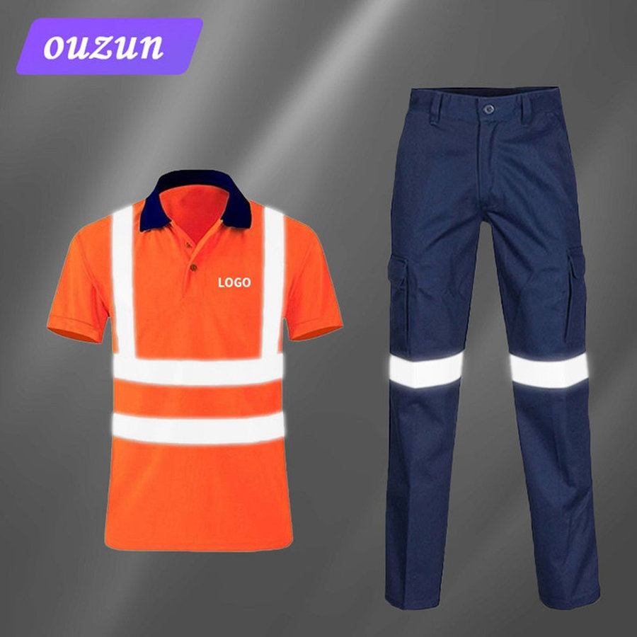 Ropa de trabajo protectora y reflectante personalizada y confiable para fábricas de textiles