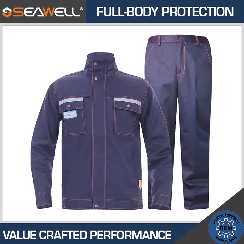 Ropa de trabajo industrial protectora de alta calidad, impermeable y segura