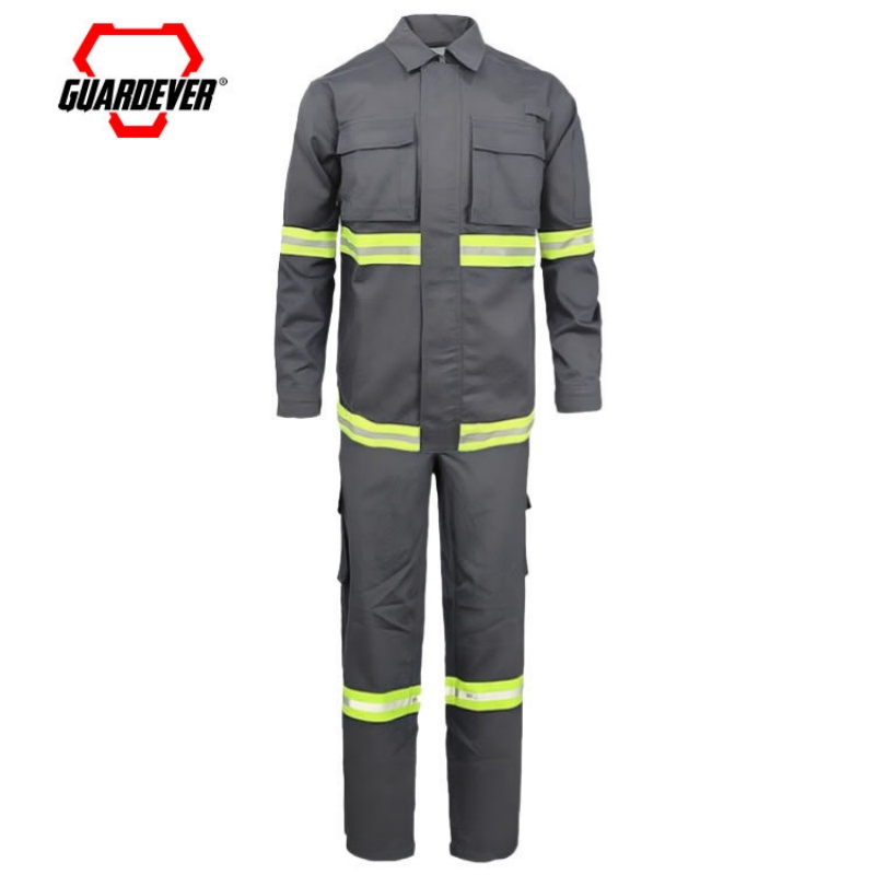 Certificado CE Ingeniero Antiestático Ropa de Trabajo de Soldador Ignífuga Resistente a Llamas para Hombres