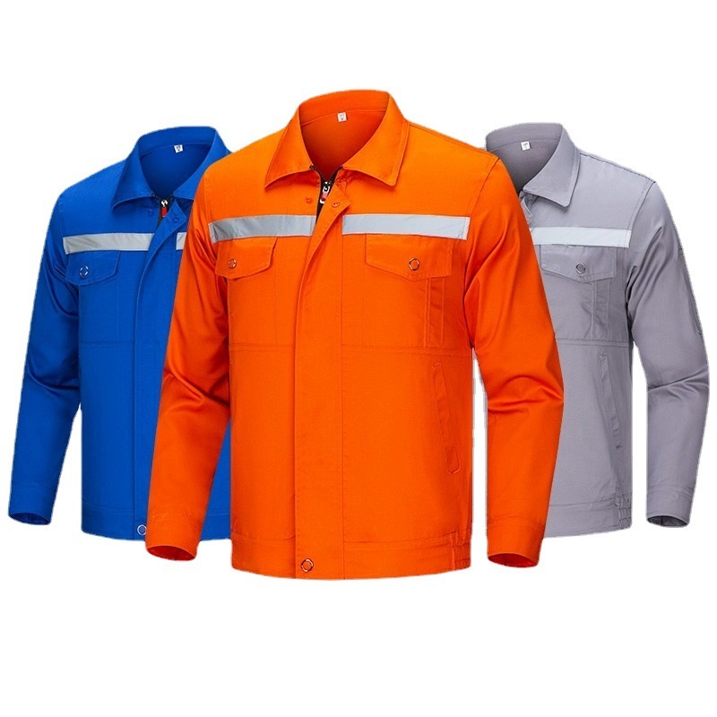 Ropa de seguridad industrial reflectante para obras de construcción