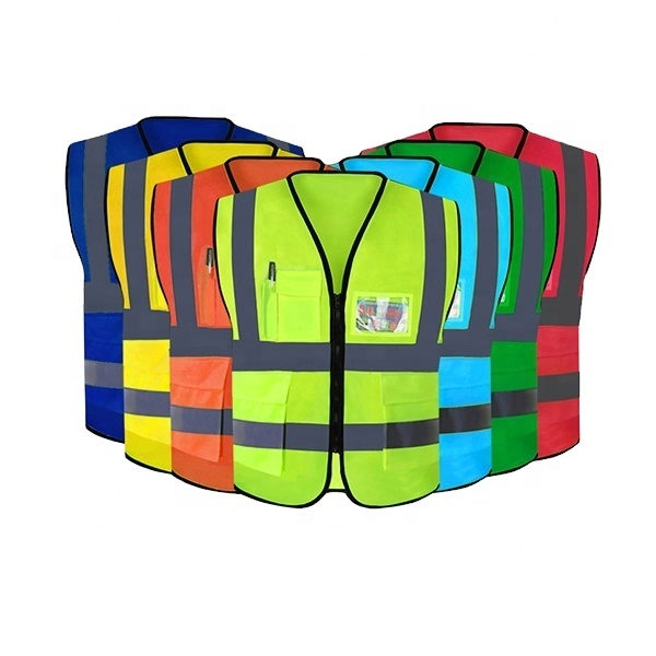 Ropa de trabajo de alta visibilidad, ropa de seguridad, impermeable, personalizada
