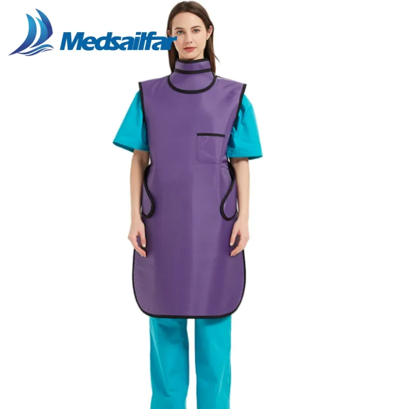 0.35mmbp Delantal Protector de Rayos X Protección Radiación Ropa de Plomo