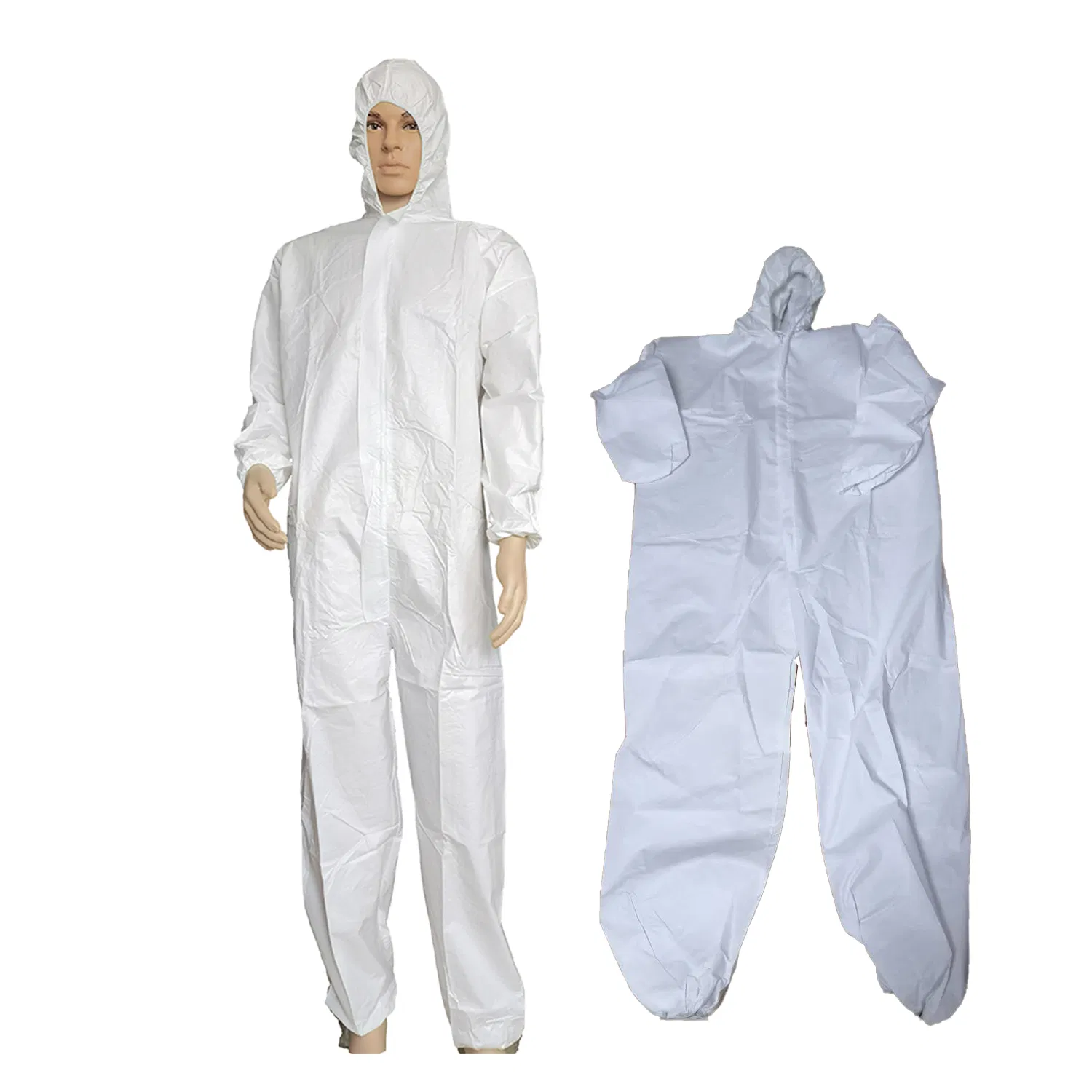Ropa protectora desechable laminada de no tejida para protección química industrial