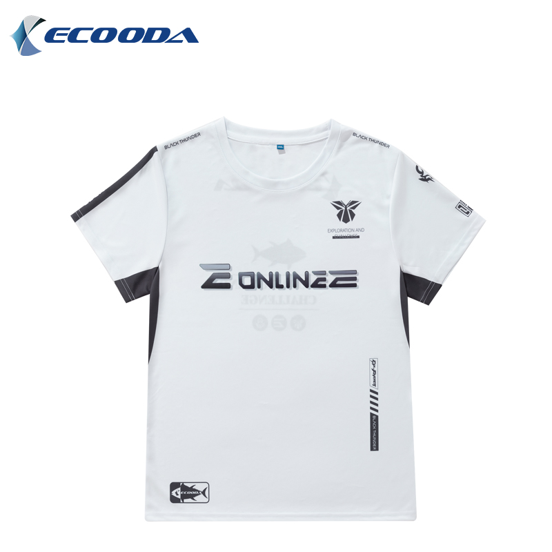 Ropa deportiva al aire libre Ecooda en línea, camiseta de secado rápido y protección solar