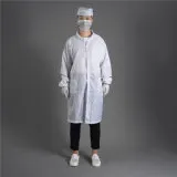 Chaquetas de laboratorio ESD de poliéster uniforme de trabajo ropa de seguridad chaqueta ropa de trabajo para hombres con gorra