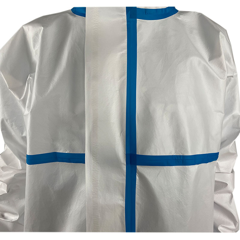 Ropa protectora médica desechable, ropa protectora ligera contra productos químicos