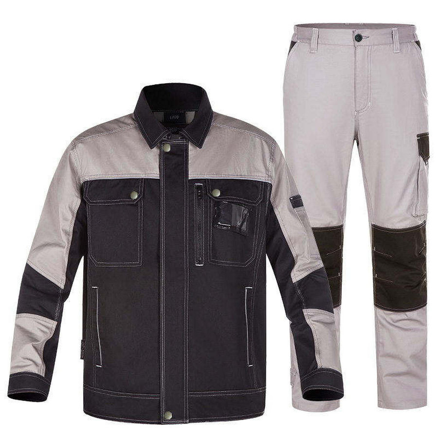 Ropa de trabajo protectora reflectante personalizada de alta visibilidad y resistencia a la abrasión para plantas de aluminio