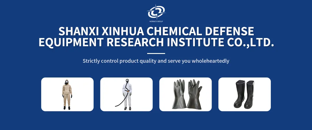 Ropa protectora química de alto rendimiento para rescate de emergencia urbana