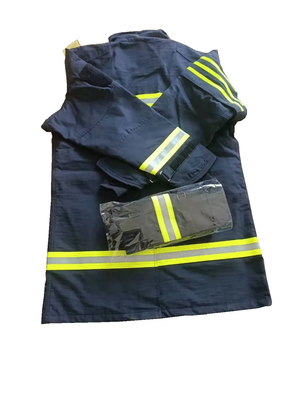 Cintas reflectantes traje de bomberos