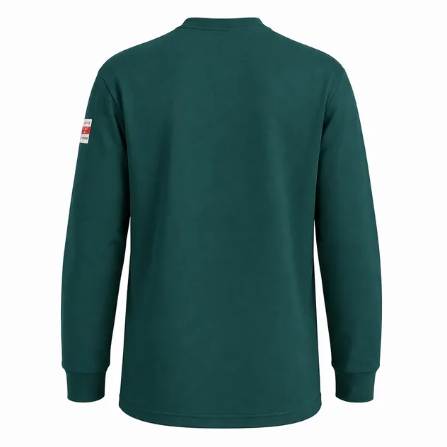 Sudadera de cuello redondo resistente a las llamas Nfpa 2112 ropa antistática para trabajadores de arco eléctrico