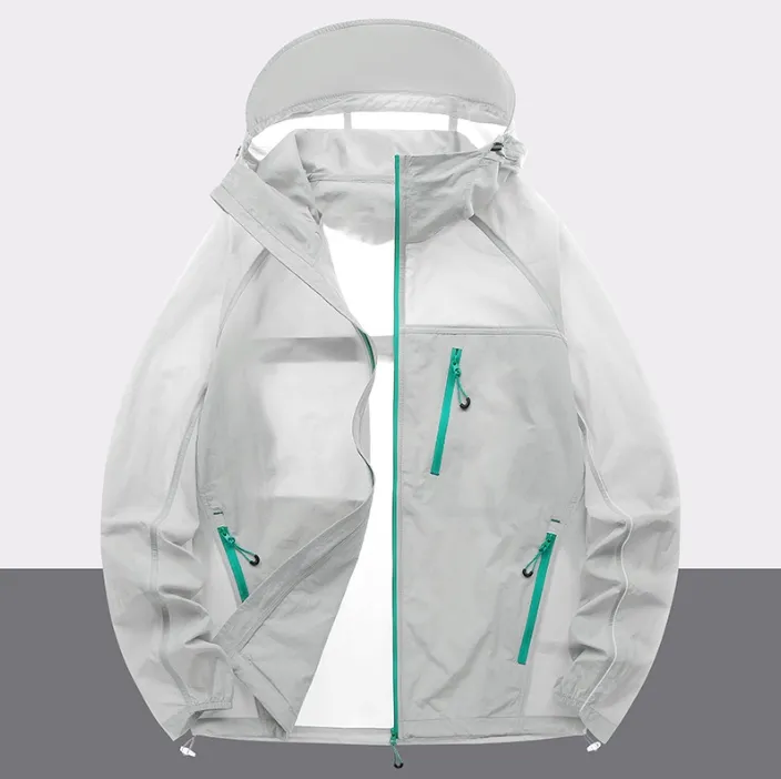 Ropa protectora del sol ligera para exteriores UV-protectora Upf50 ropa protectora del sol de verano