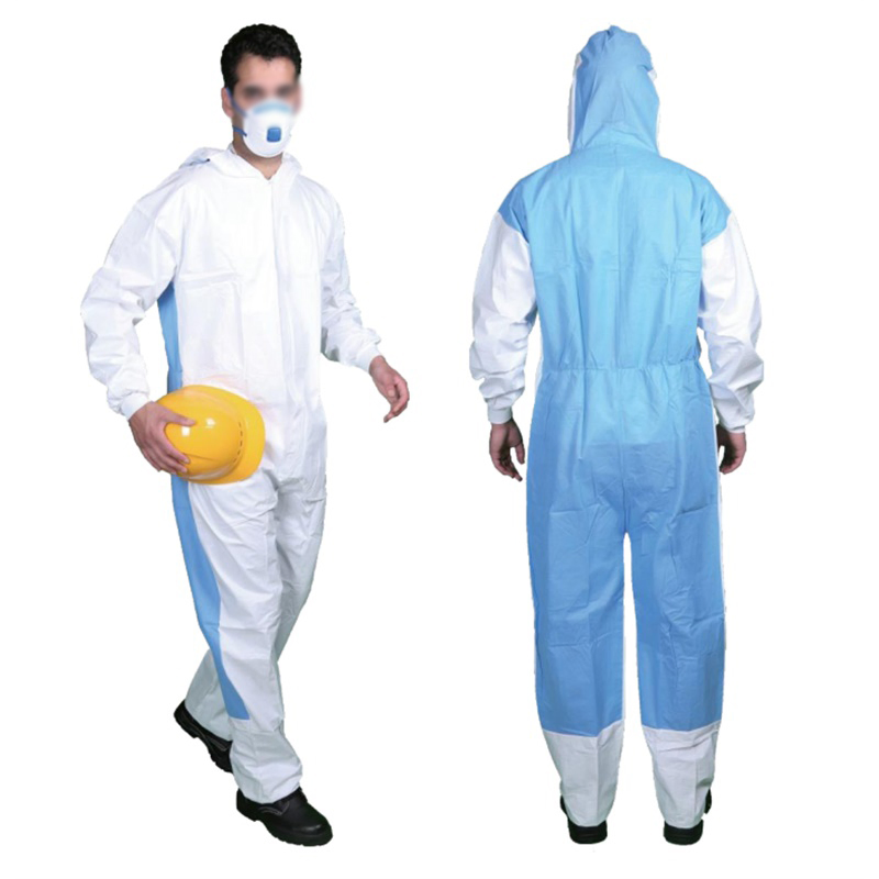 Ropa de protección química personal OEM Guardwear, ropa protectora desechable de seguridad PP